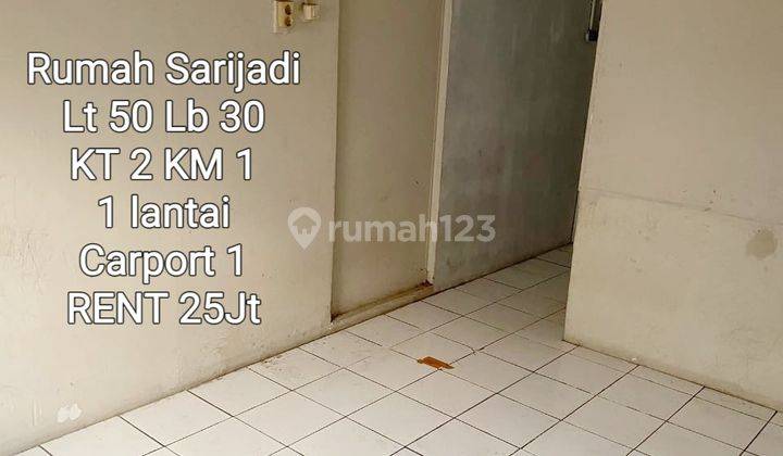 Sewaan rumah di Sarijadi Dan sekitarnya  1