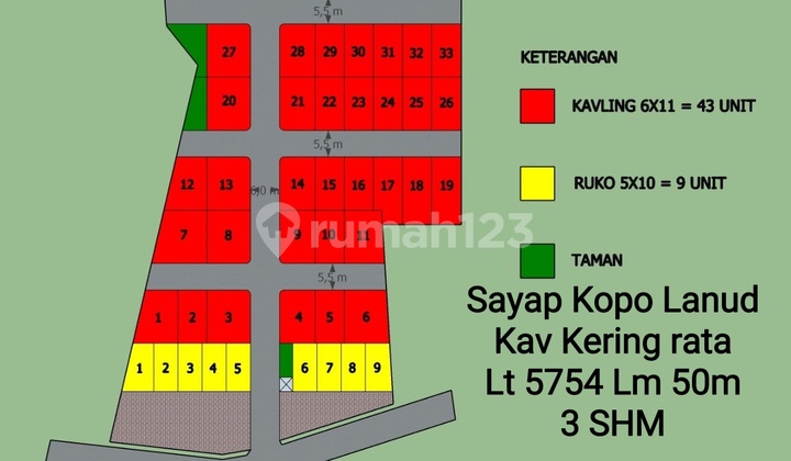 Kavling Sayap Tki 2