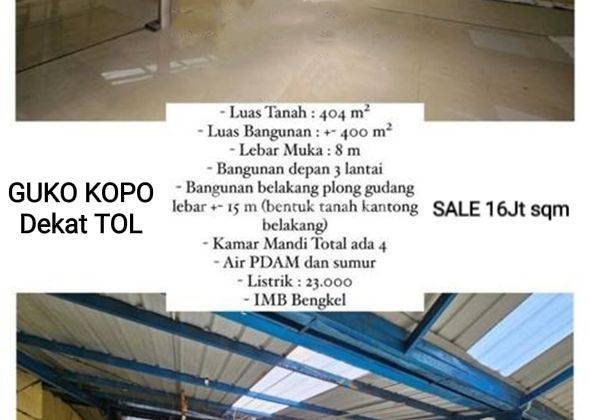Gudang Toko Tol Kopo 1
