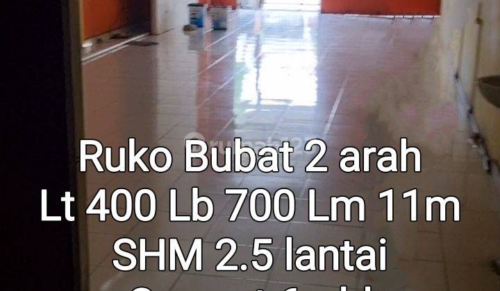 Ruko Bubat 2 Arah 1