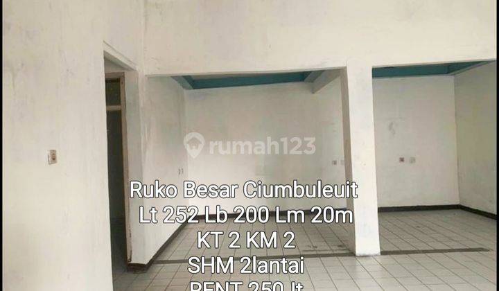 Rumah Usaha Ciumbuleuit  1