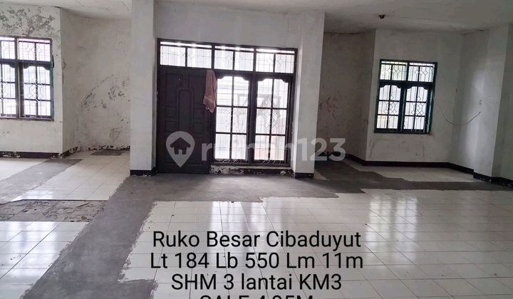 Large Main Road Shop House Cibaduyut 1