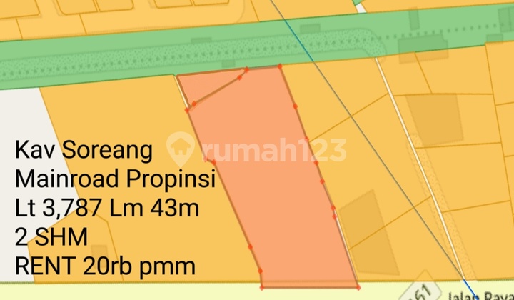 Main Road Plot Soreang NEAR TOLL
