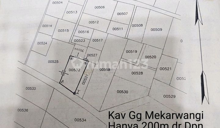 Kavling Sayap Mekarwangi DEKAT MOH TOHA