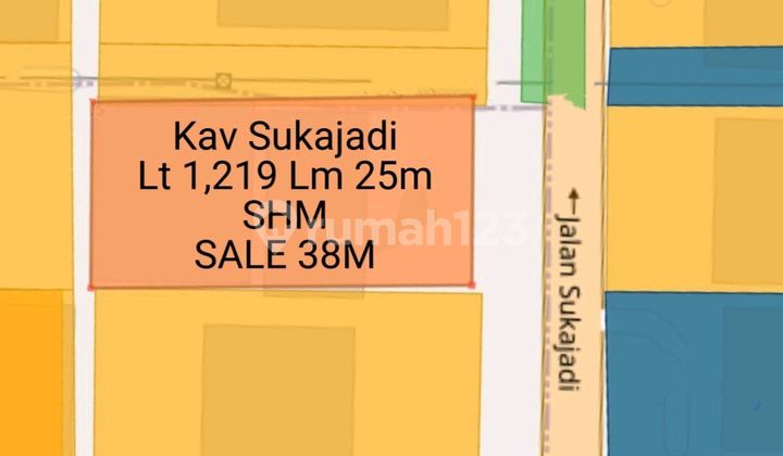 Kavling Mainroad Sukajadi Strategis Dan Ramai