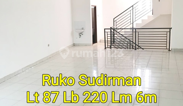 Ruko Mainroad Sudirman Strategis dan Ramai