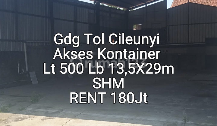 Toll Cileunyi Warehouse
