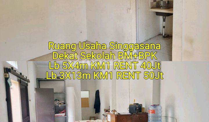 Ruang Usaha Dekat Sekolah B M + B P K bisa 6 Bulan