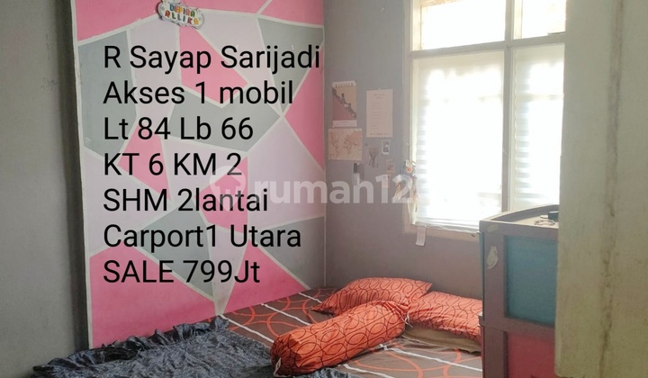 Rumah apik Sarijadi masuk mobil TERMURAH 1