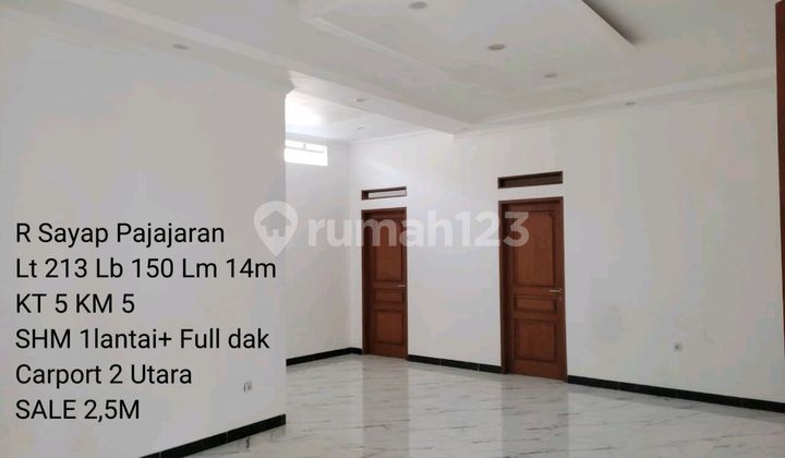 Langka! Jarang Ada! Rumah Pajajaran Dibawah NJOP