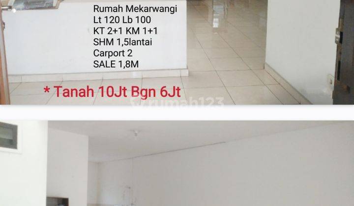 Rumah Mekarwangi Murah Semi Furnished  2