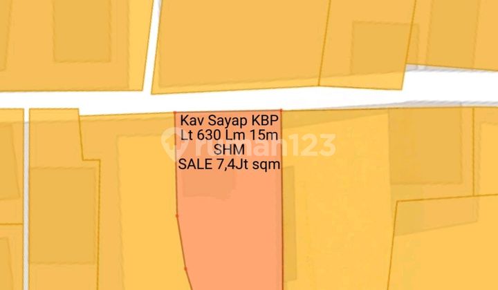 Kavling di Dalam Kompleks K B P