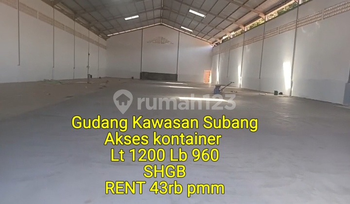 Gudang Toko Mainroad Subang