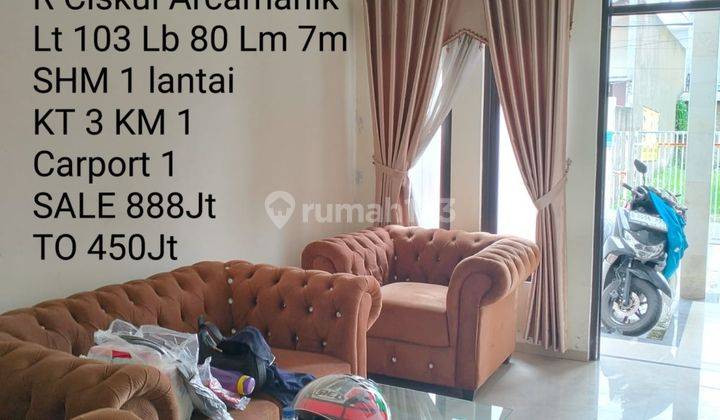 Rumah Ciskul Arcamanik bisa TAKE OVER 1
