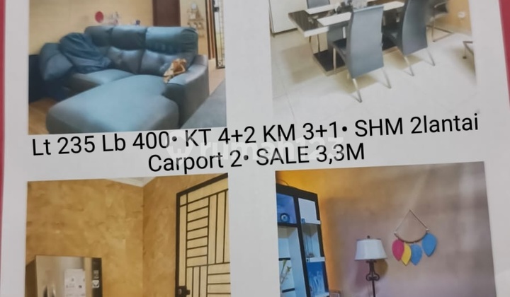 Langka! Jarang Ada! Rumah Mewah Mekar Wangi Harga Termurah Tanah @9Jt !!