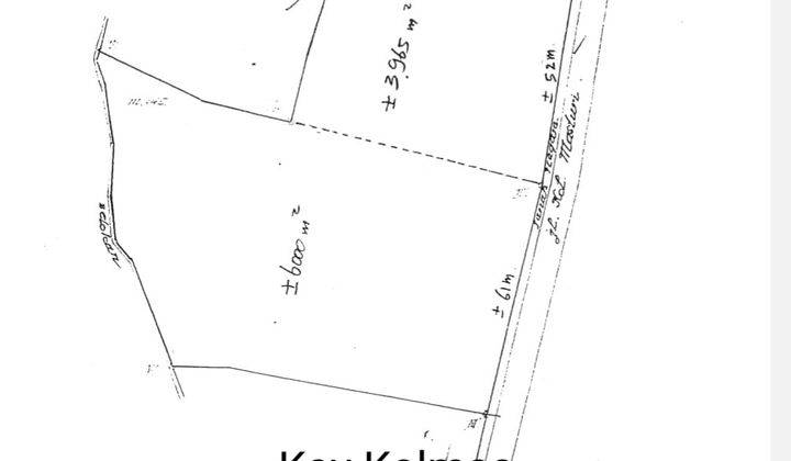 Kav Mainroad KOLMAS HARGA 65% NJOP 1