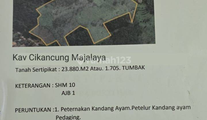 Kav Cikancung Paseh dan sekitarnya  1