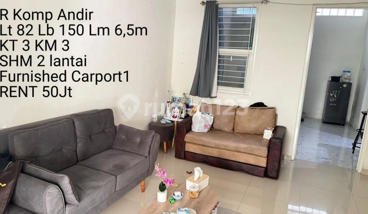 JARANG ADA Rumah Pusat Kota FURNISHED ANDIR JARANG ADA Rumah Pusat Kota FURNISHED ANDIR
