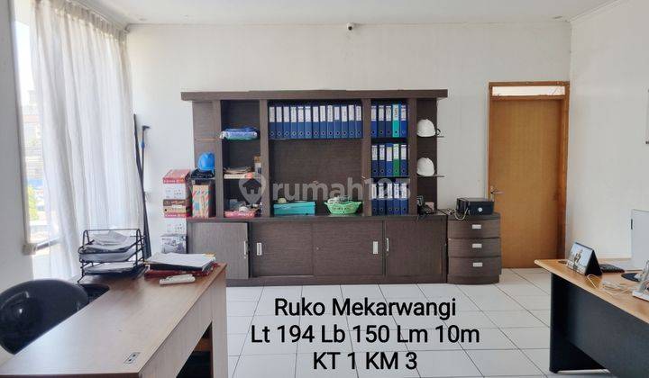 Ruko Mainroad Mekarwangi  1