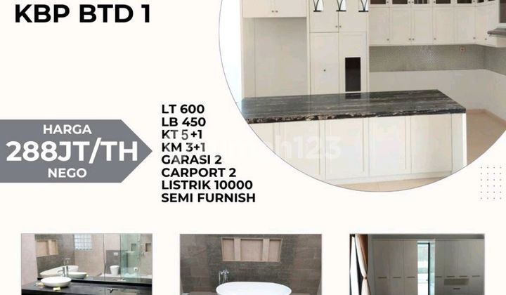 Rumah Mewah Kbp Furnished Siap Huni 2