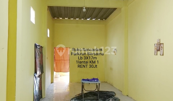 Ruko Rancaekek parkiran bersama LUAS