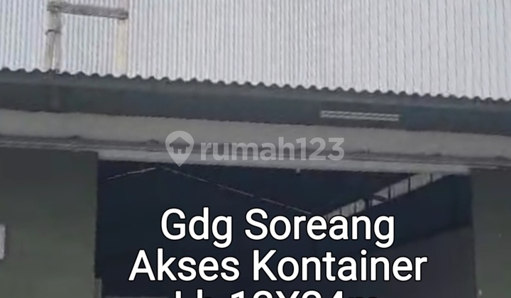 Gudang Tol Soreang Akses kontainer Gudang Tol Soreang Akses kontainer