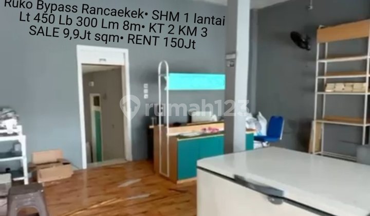 Ruko Rancaekek Besar Lebar Muka 8M
