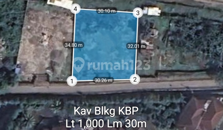 Plots around the new city of Parahyangan Plots around the new city of Parahyangan