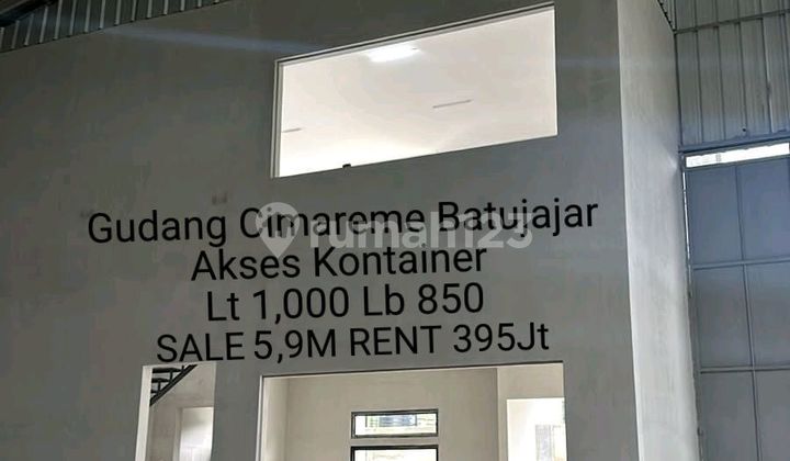 Gudang Batujajar Komp Industri Bisa Sewa Bisa Jual