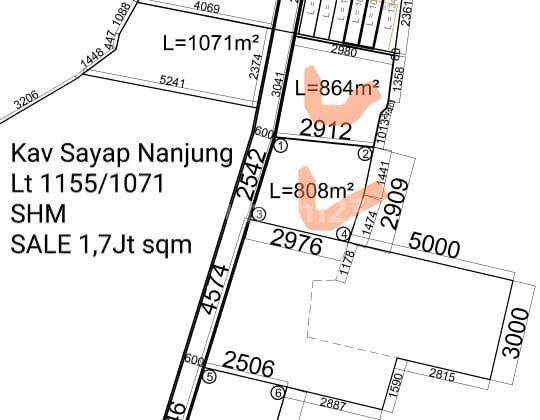 Kavling industri Sayap Nanjung LUAS BISA SESUAI KEBUTUHAN  1