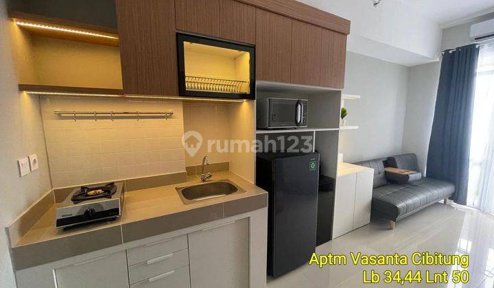 Aptm Vasanta Cibitung 1BR Furnished BISA DI SEWA 2