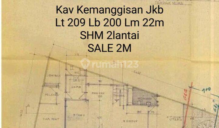 Rumah Serenity Kemanggisan Slipi DIBAWAH PASARAN 2