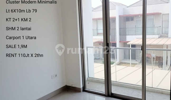 Rumah Modern Minimalis CLUSTER PIK2