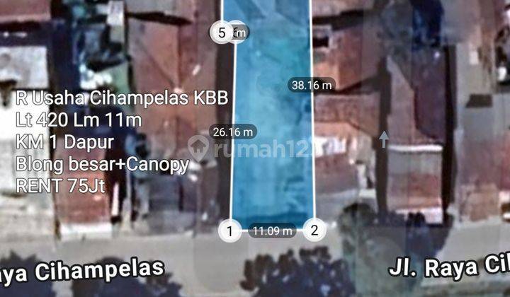Rumah Usaha Mainroad Cihampelas KBB 1