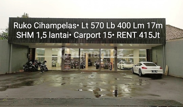 Ruko Besar Cihampelas  1
