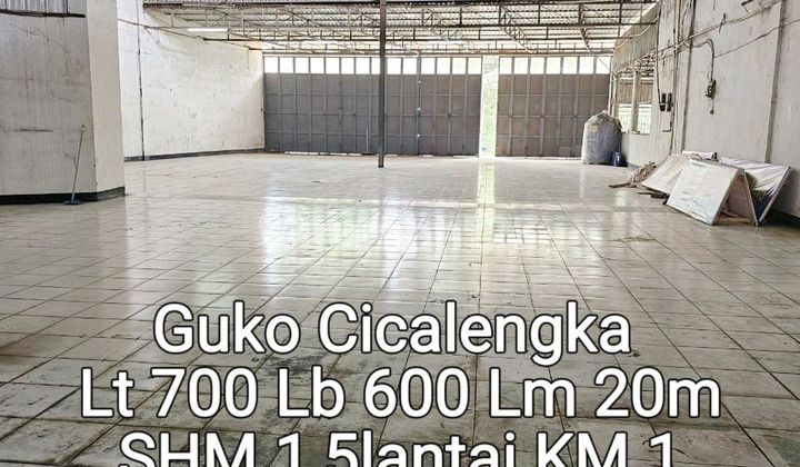 Gudang Toko Cicalengka Akses Kontainer