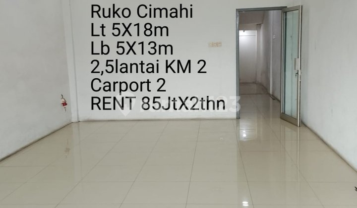 Ruko Cimahi Tengah Strategis dan Ramai