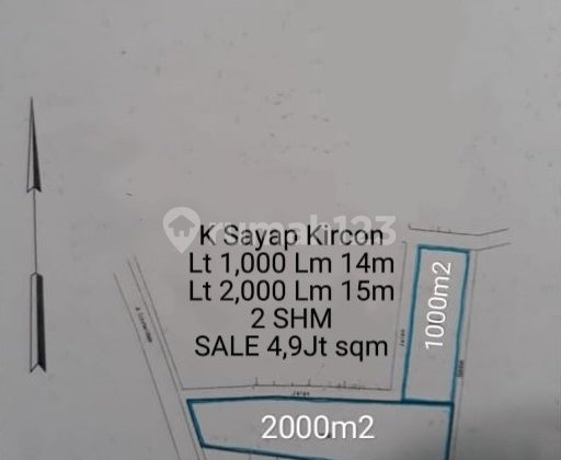 Kavling Kiaracondong Kodya Akses Mobil Hanya 75% Market Value