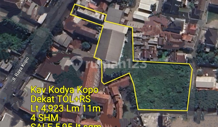 Main Road Kopo Sayati Plot