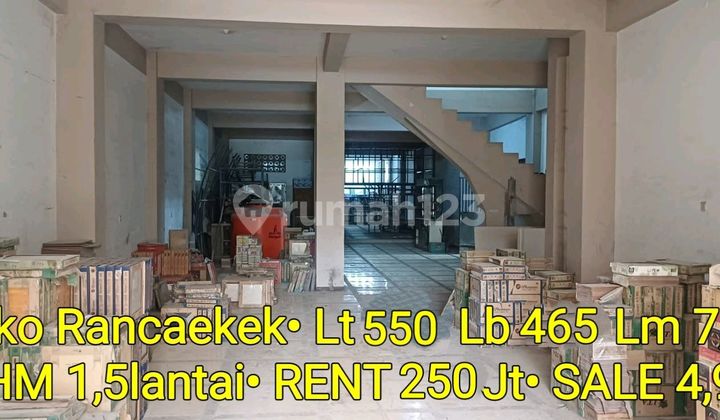 Shared warehouse on Mainroad Rancaekek near the toll road.