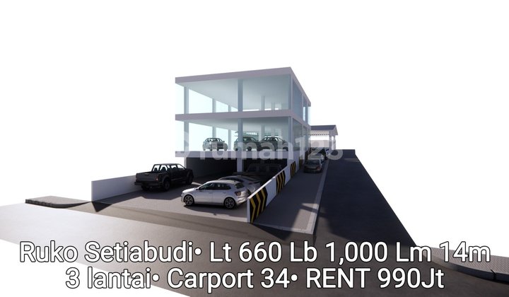 Ruko Besar Baru Mainroad Setiabudi