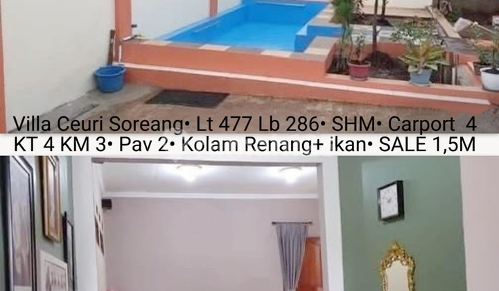 Luxury House on Soreang Toll Road with Swimming Pool Luxury House on Soreang Toll Road with Swimming Pool