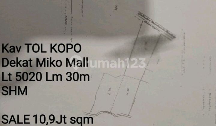 Main Road Kopo Sayati Plot