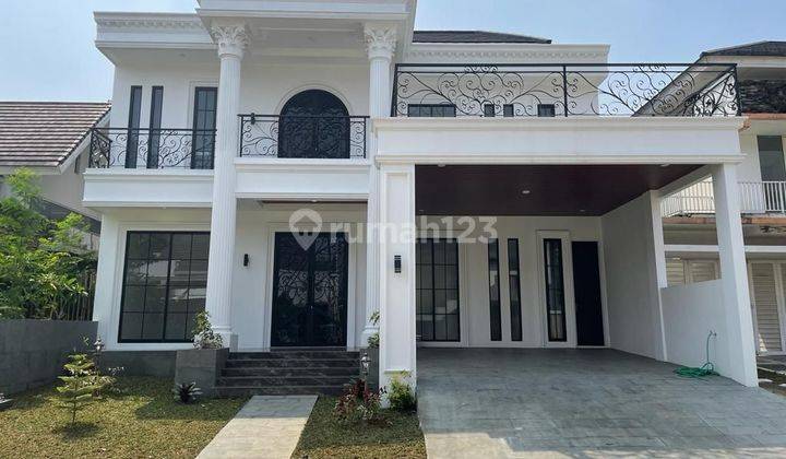 Di jual rumah baru siap huni claster depan Sentul city 1