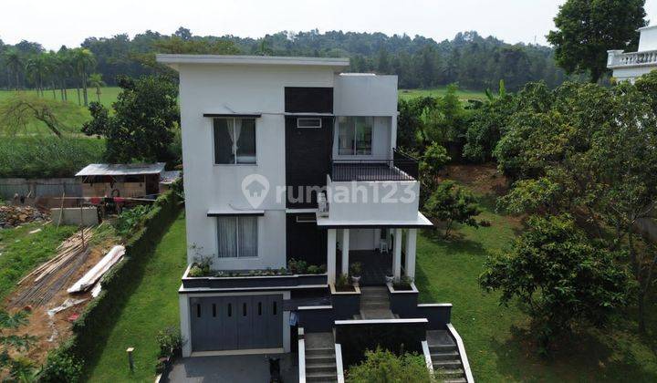 Di jual rumah murah siap huni view golf danau dan gunung Sentul city 1