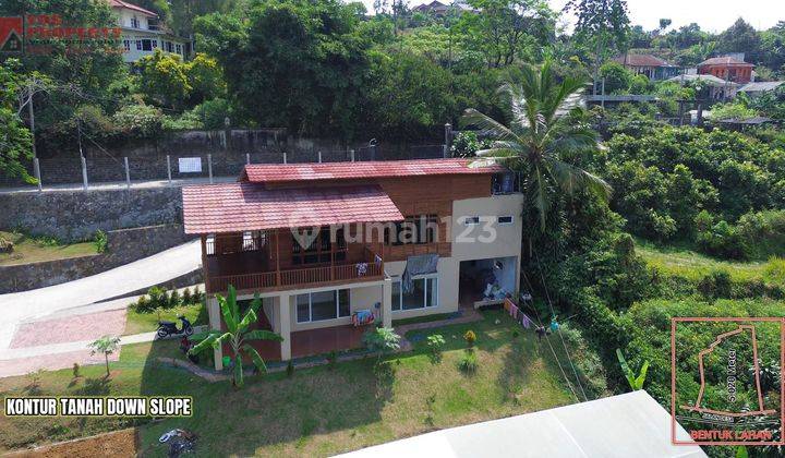 Di jual villa dan kebun best view pasir angin gadok bogor 1