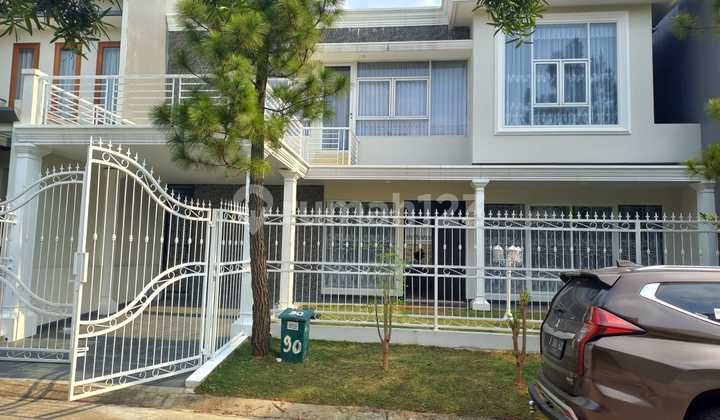 For Sale Move-in Ready House, Swimming Pool Front Cluster, Sentul City Bogor