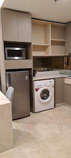 dapur apartemen gold coast, tower atlantic