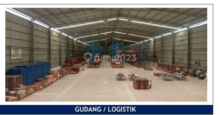 Gudang Bekasi Barat, Lt 8.090 M2, Harga 50 Milyar  1