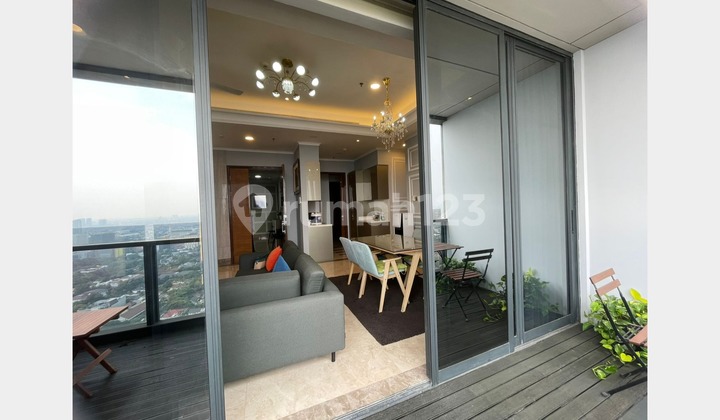 Apartement Distric 8 mewah, JakSel 2 BR, High Zone, 2